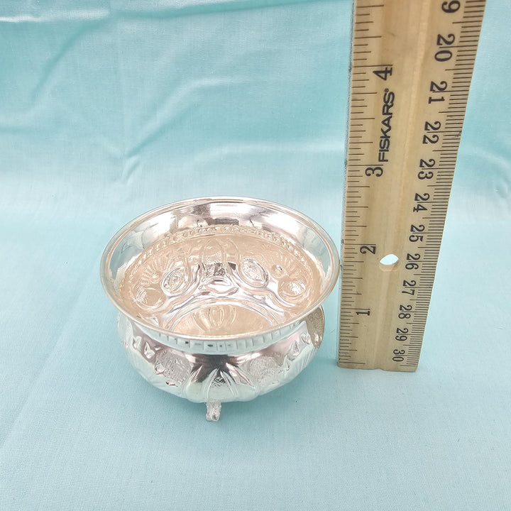 Silver Bowls elephant motif