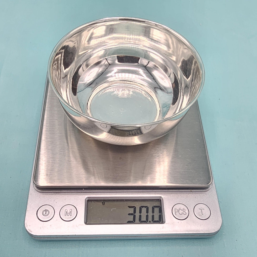 Plain Silver bowl