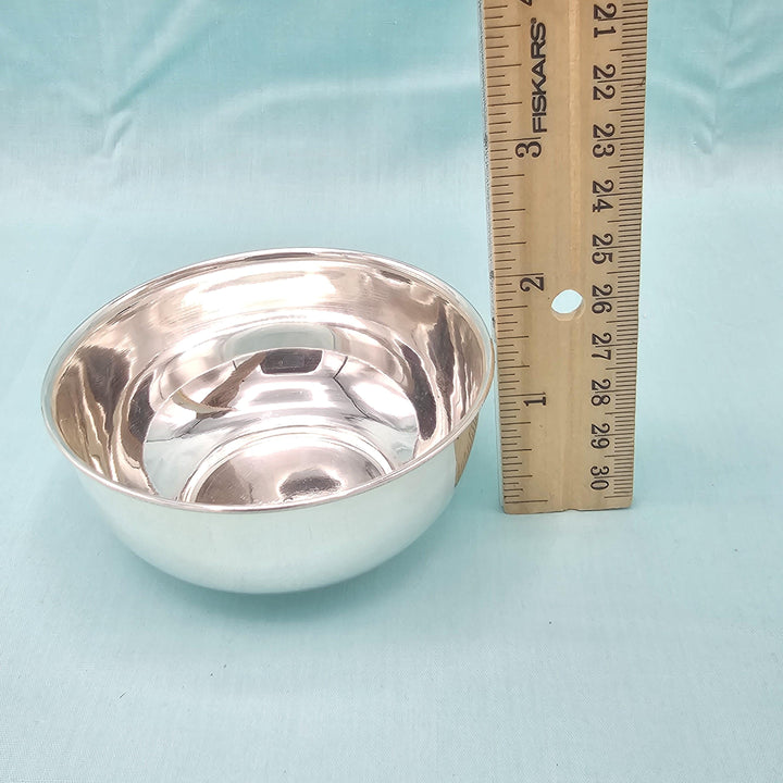Plain Silver bowl