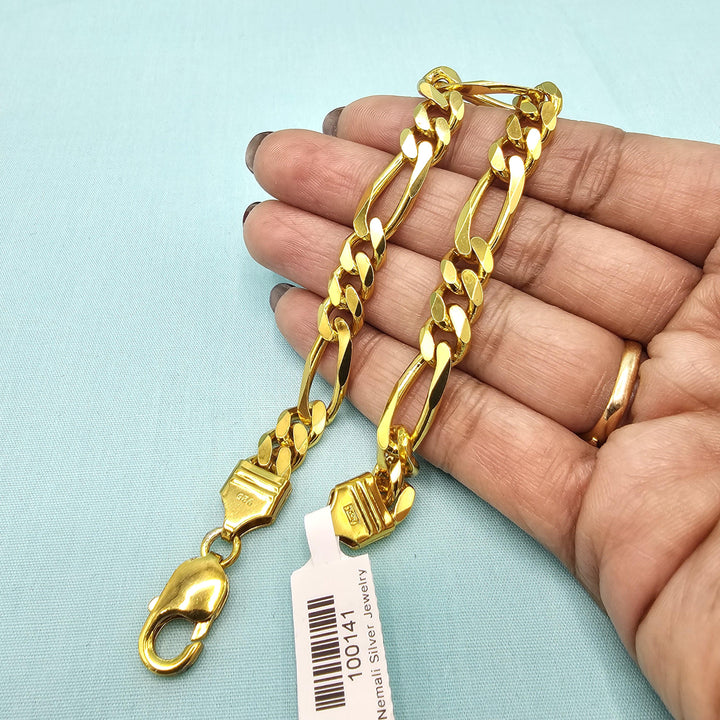 Mens Curb Bracelet