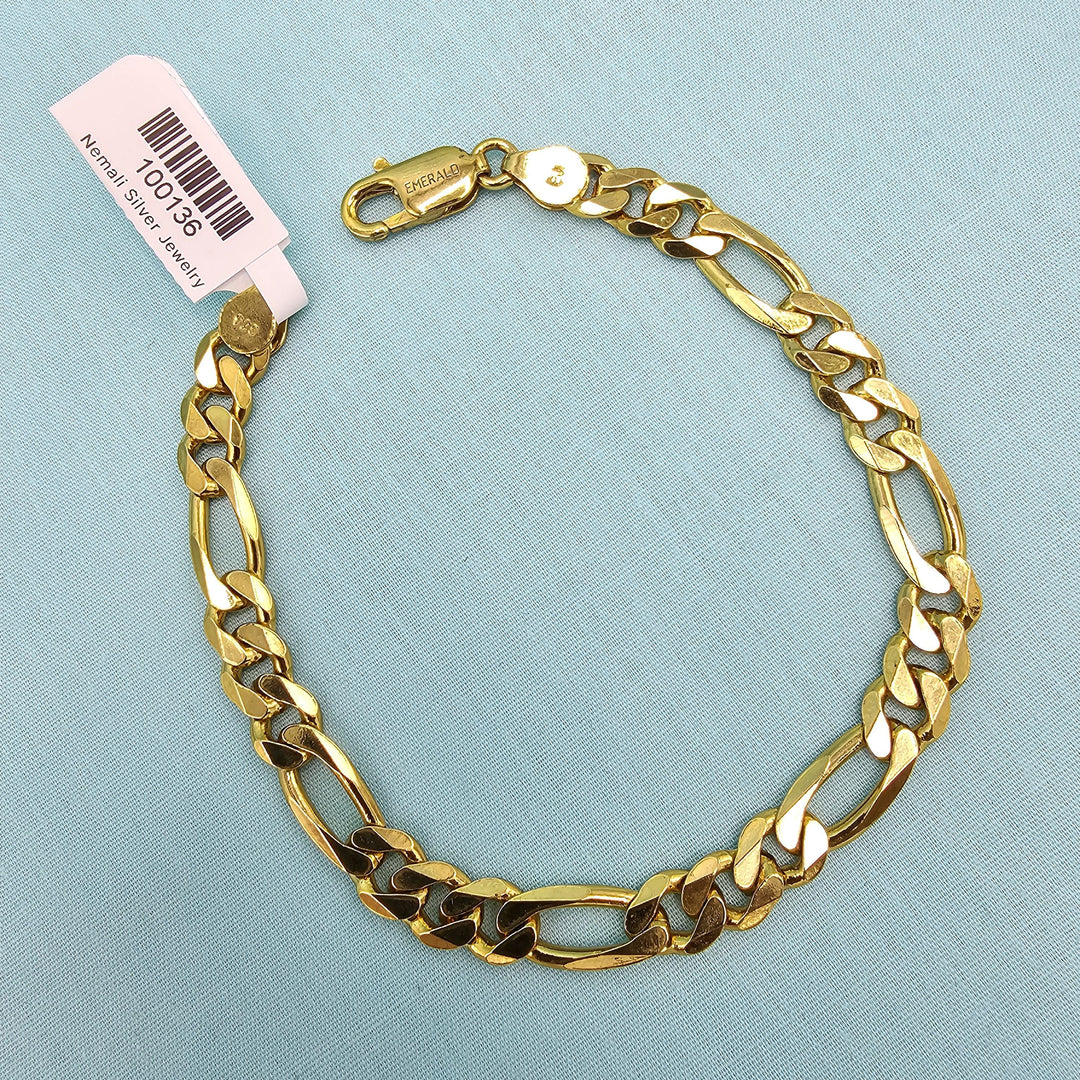 Mens Curb Bracelet