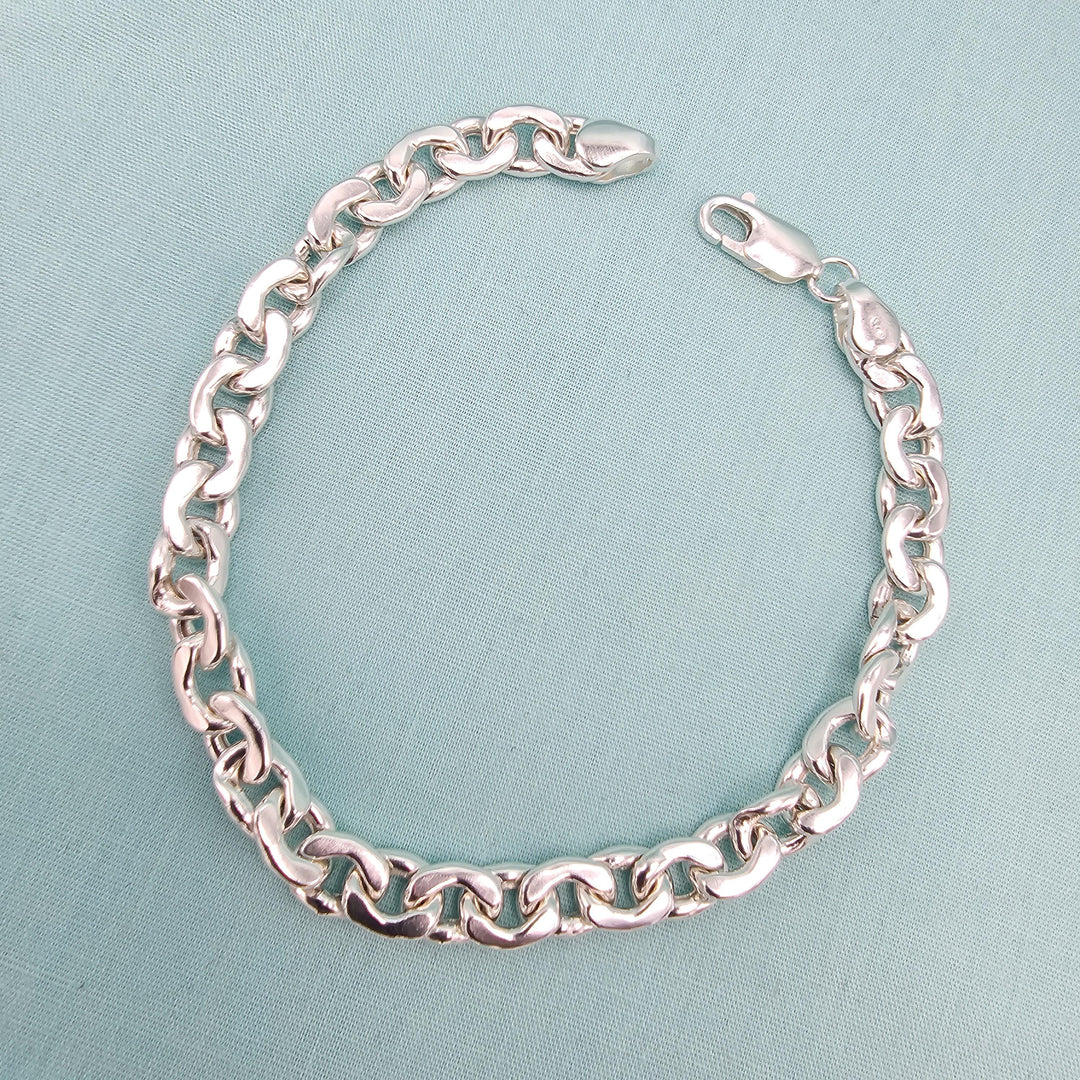 Mens Curb Bracelet