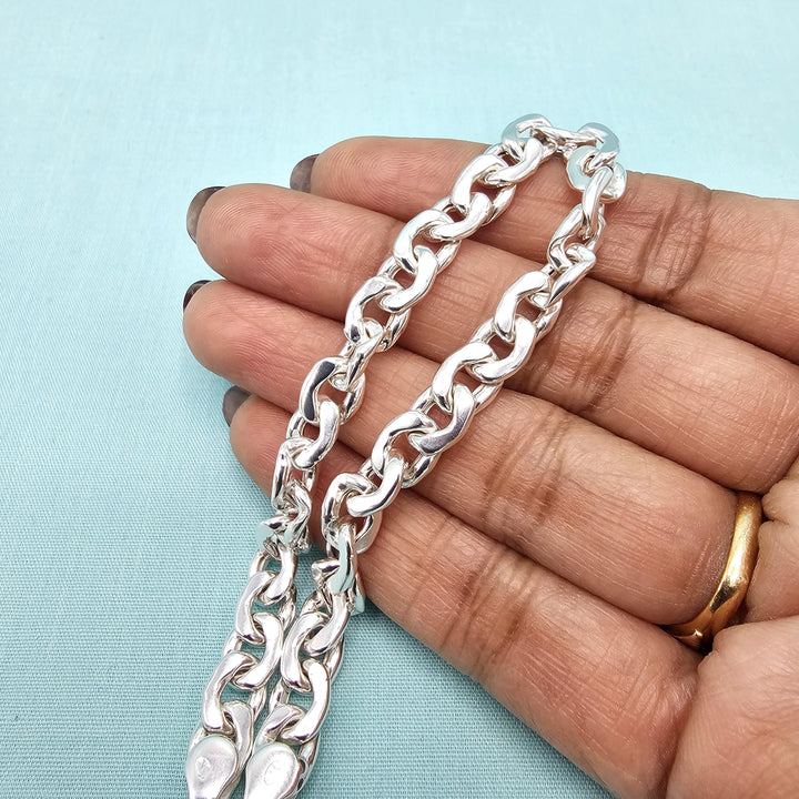 Mens Curb Bracelet