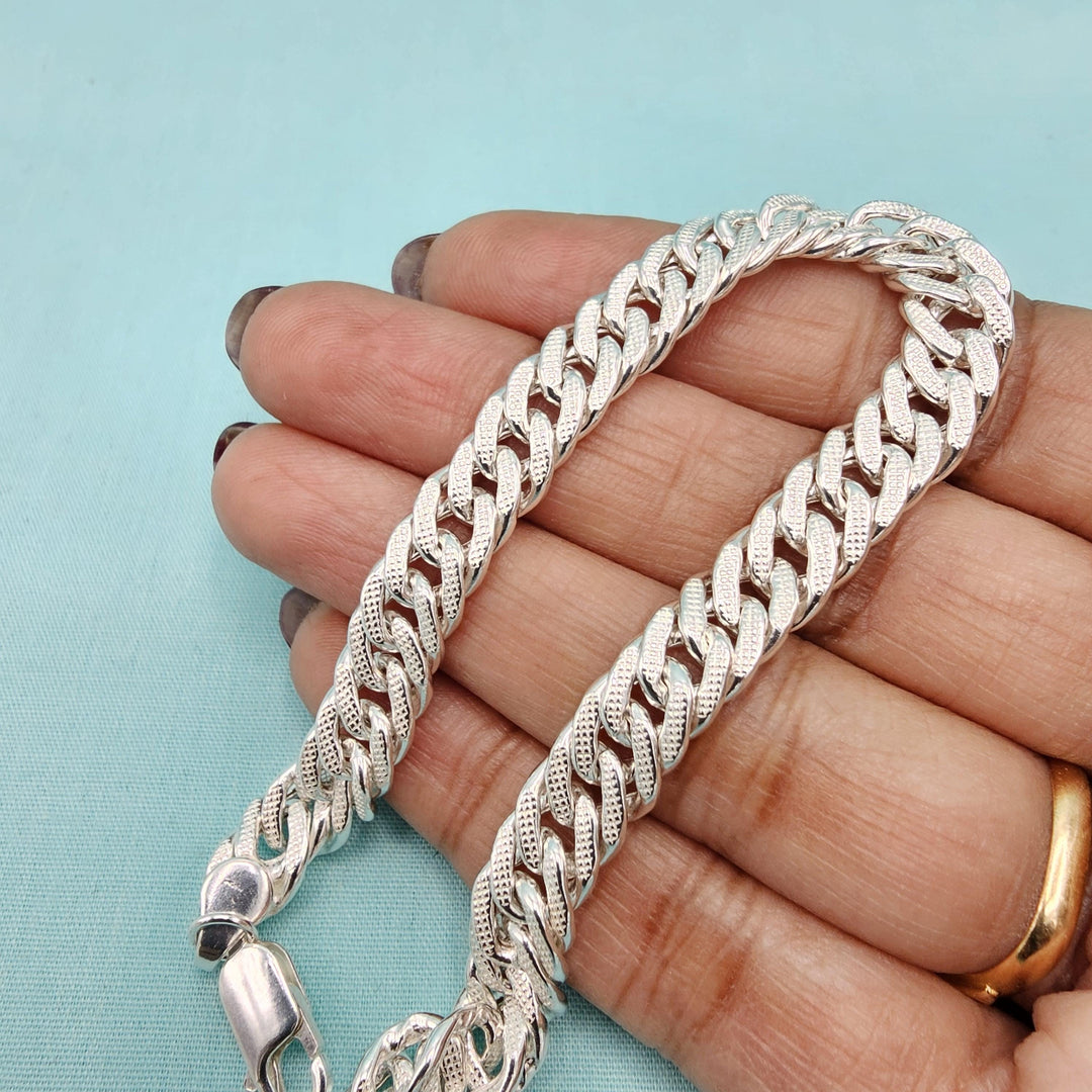Mens Curb Bracelet