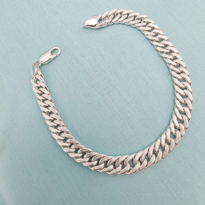 Mens Curb Bracelet