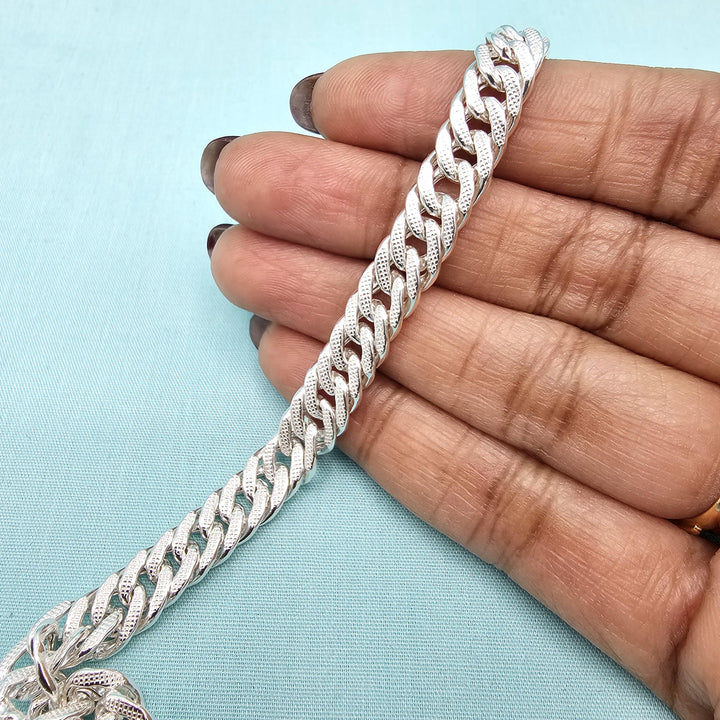 Mens Curb Bracelet