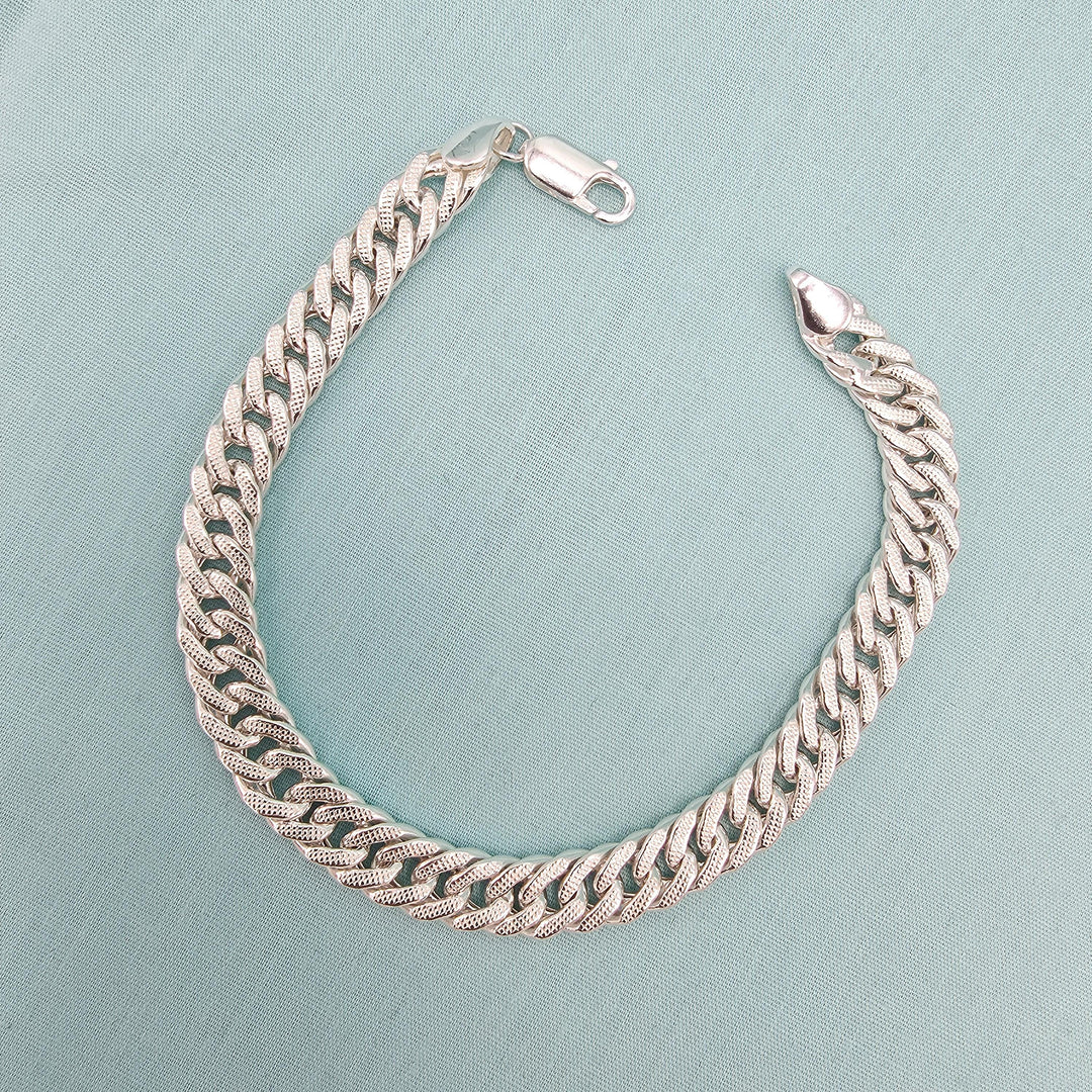 Mens Curb Bracelet