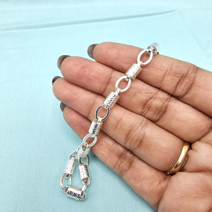 8" Mens Link Bracelet