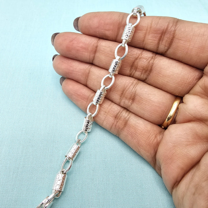 8" Mens Link Bracelet
