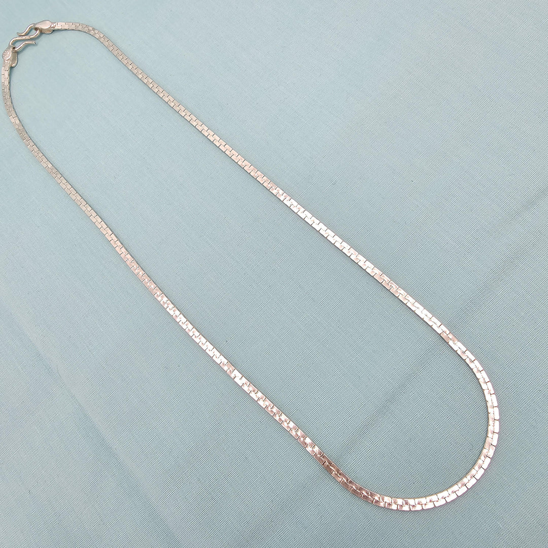 Silver 20"Mens chains