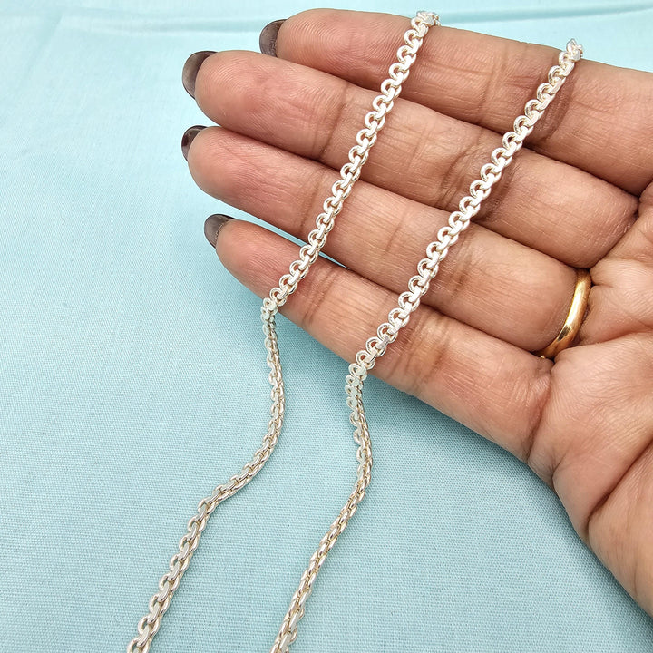 18" Silver boys chains