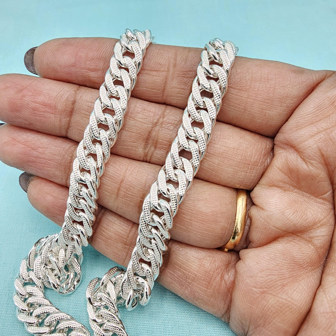 Mens 20" silver Chain