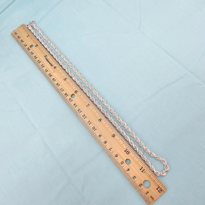 24" Mens Rope chain
