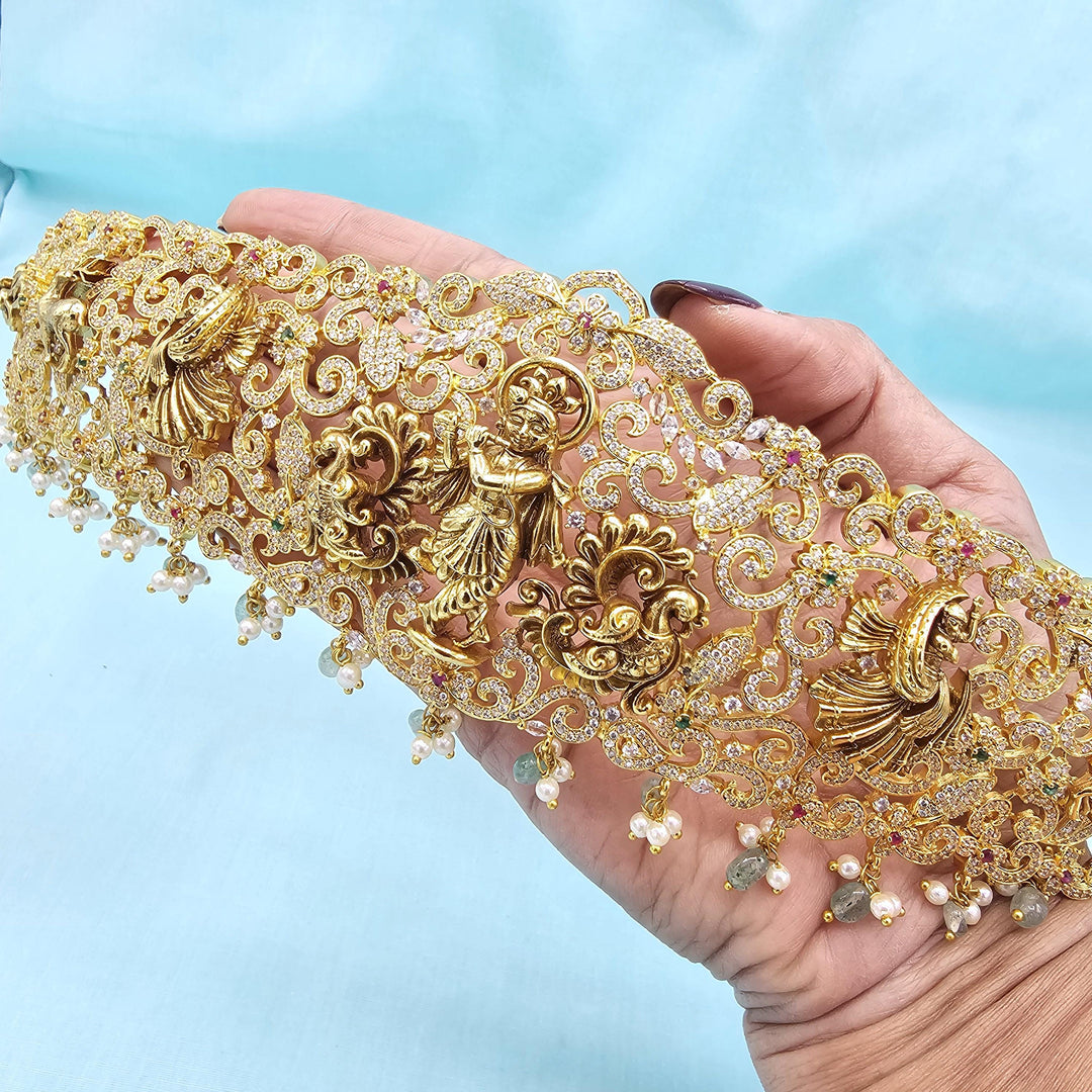 South Indian bridal vaddanam