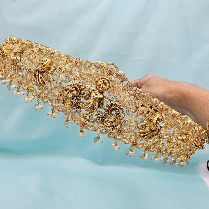 South Indian bridal vaddanam