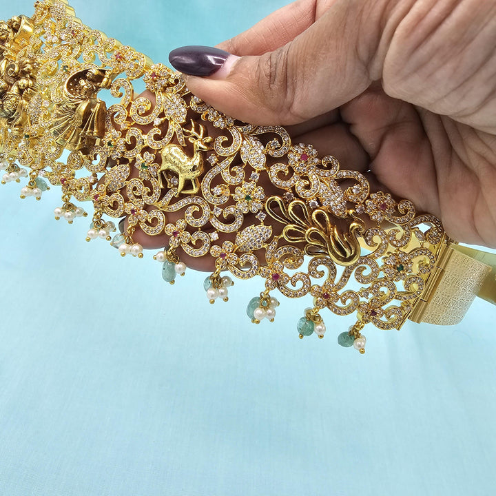 South Indian bridal vaddanam