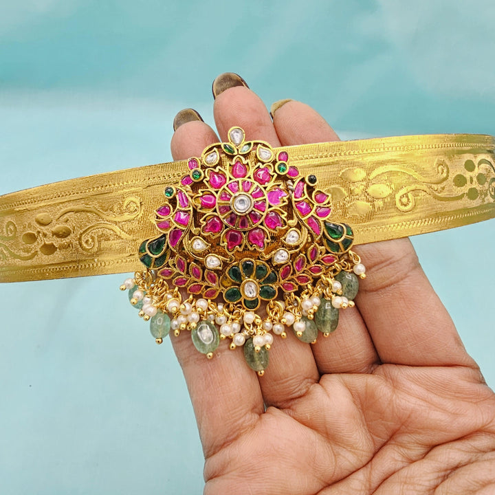 36"Kids kundan waist belt