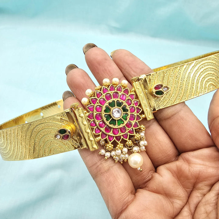 Kids Kundan waist belt