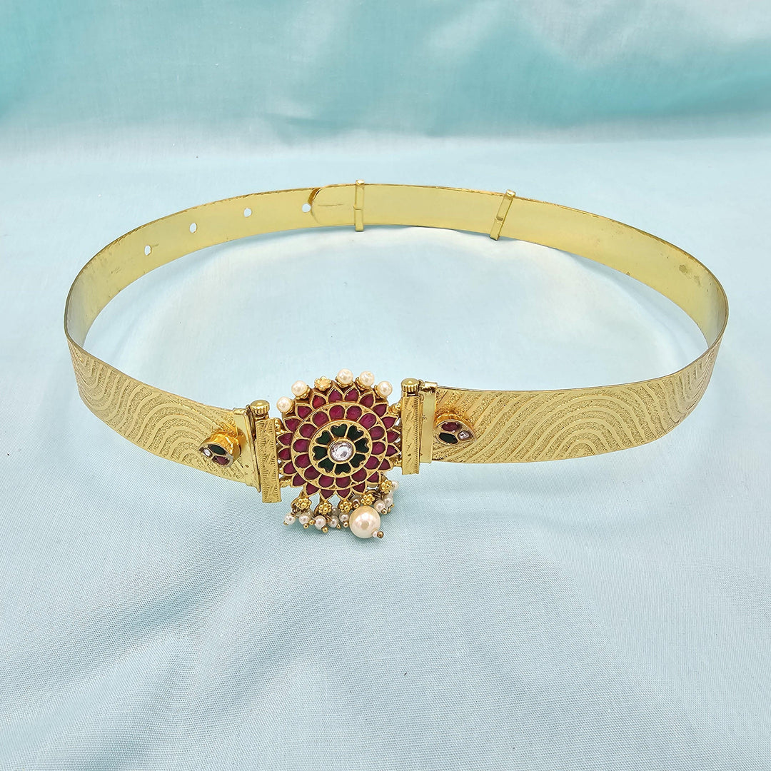 Kids Kundan waist belt