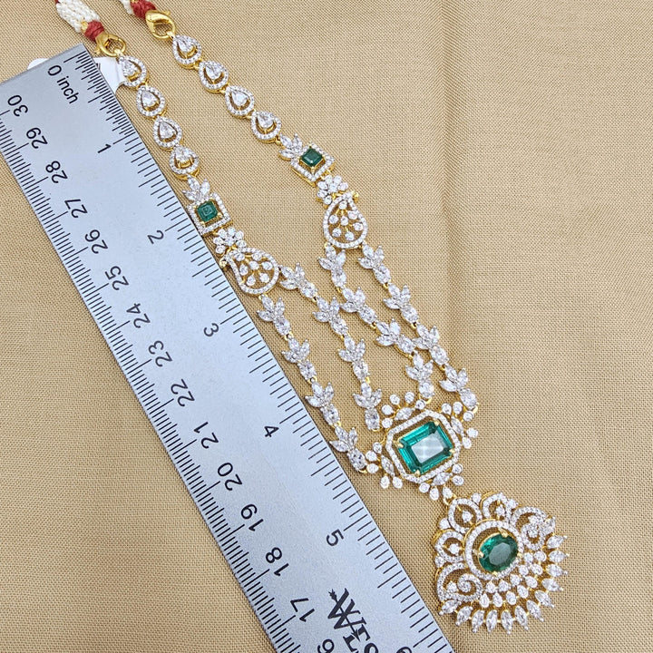 Emerald necklace set