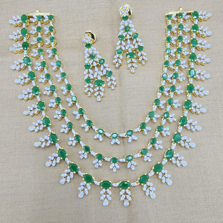 3 layer necklace set
