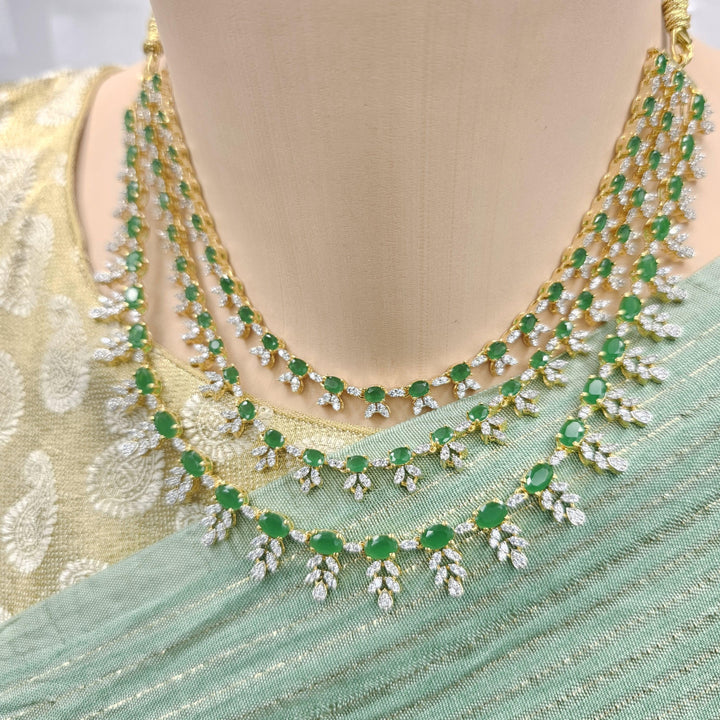 3 layer necklace set