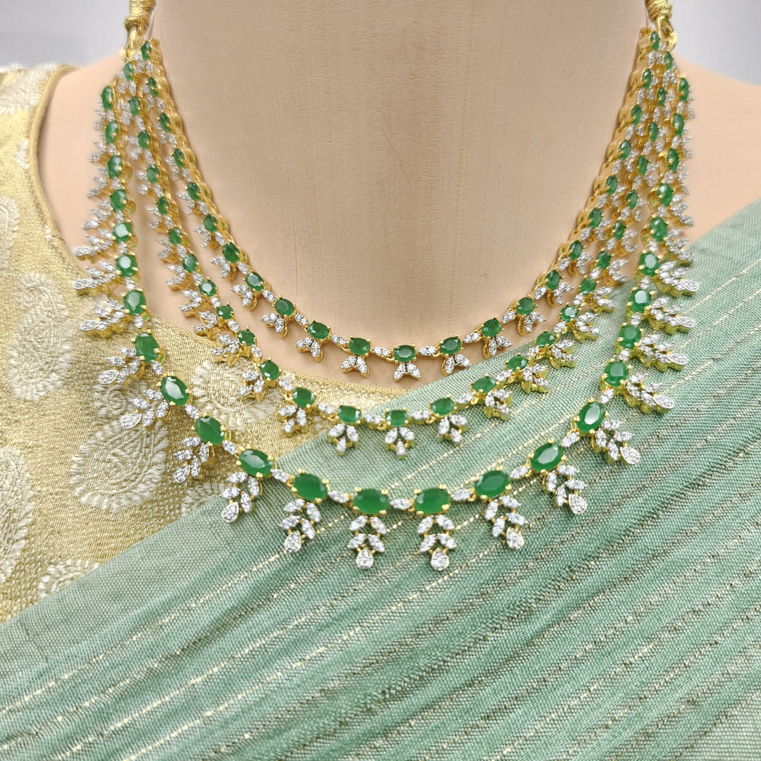 3 layer necklace set