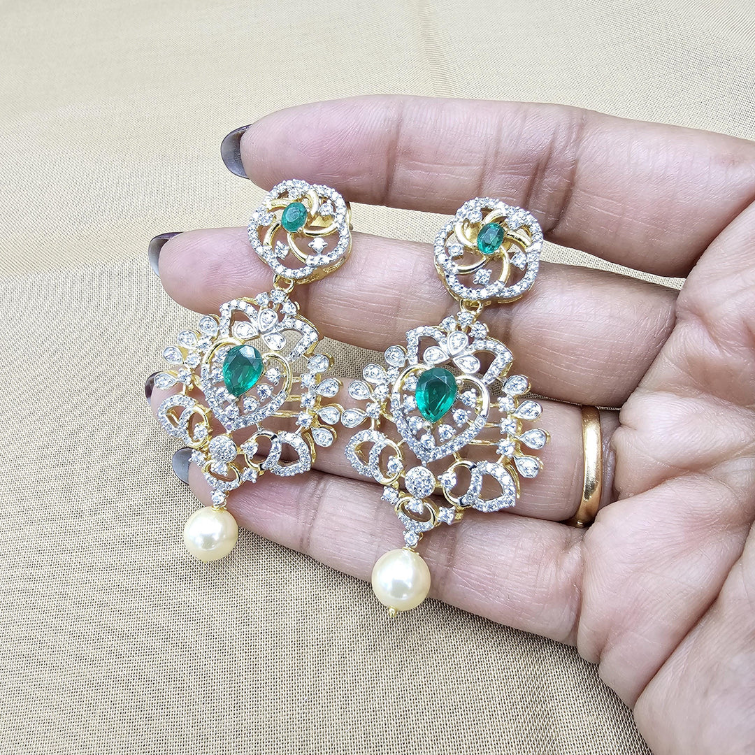 diamond Emerald necklace