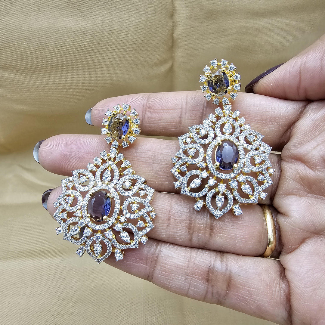 Diamond rep Amethyst set