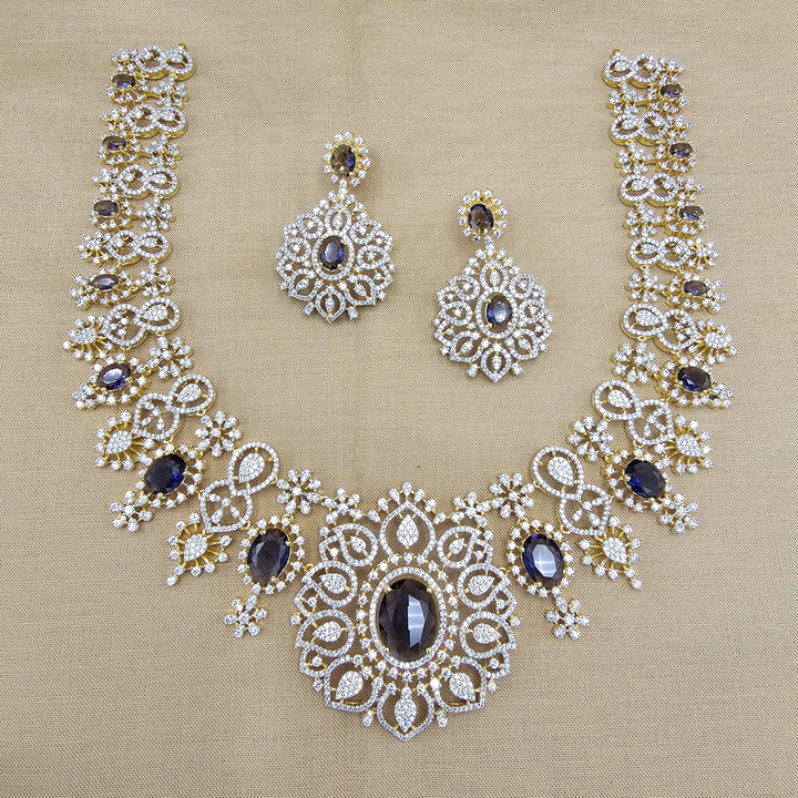 Diamond rep Amethyst set