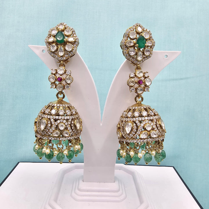 92.5 victorian green Jhumka