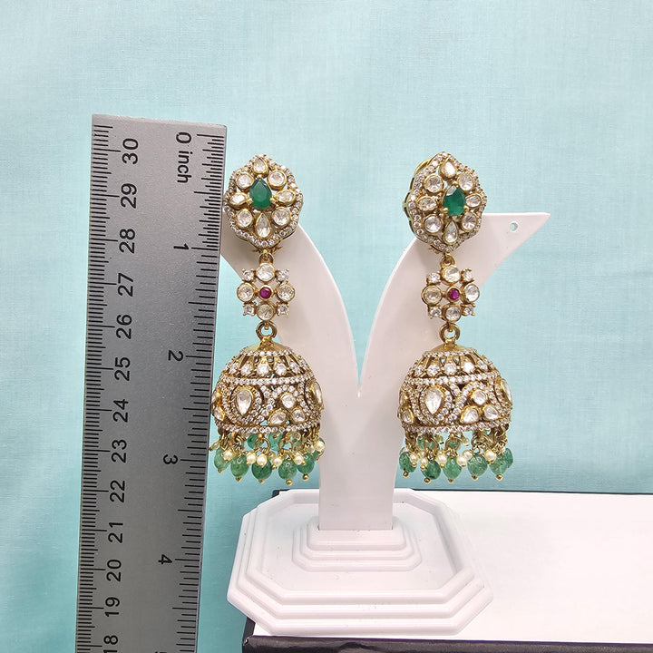 92.5 victorian green Jhumka