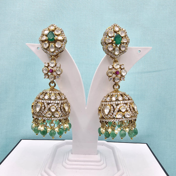 92.5 victorian green Jhumka