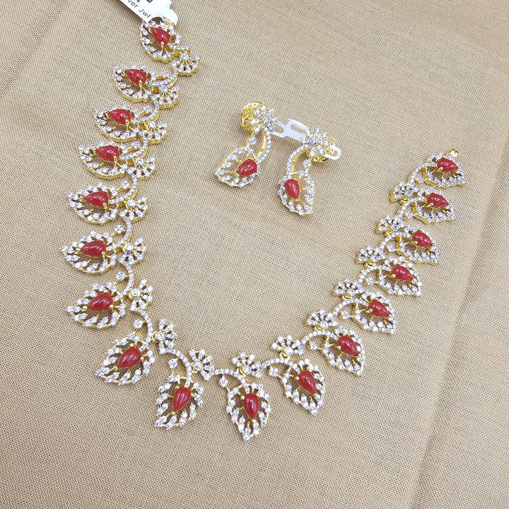 Designer Coral necklace set