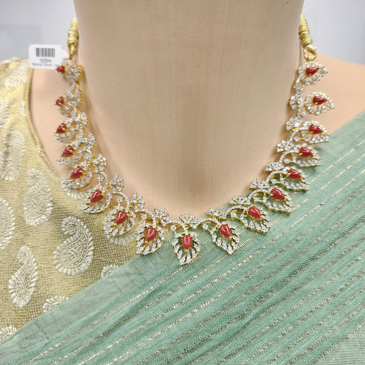 Designer Coral necklace set