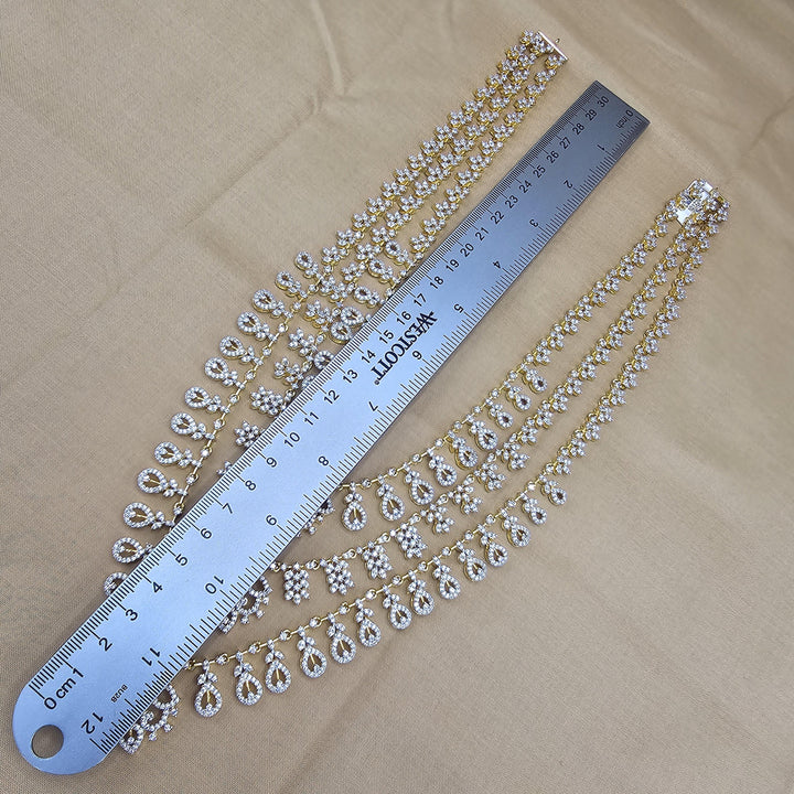 3L diamond REP necklace