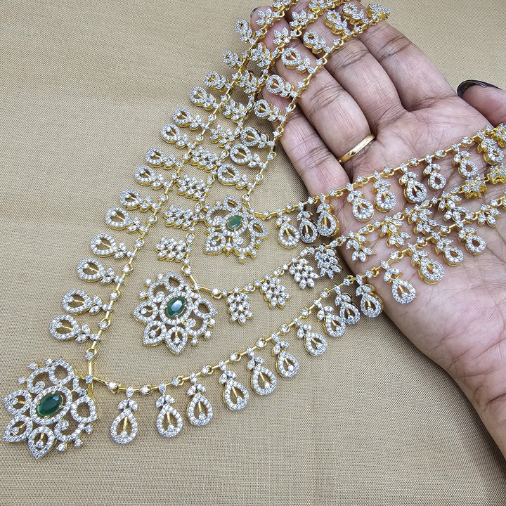 3L diamond REP necklace