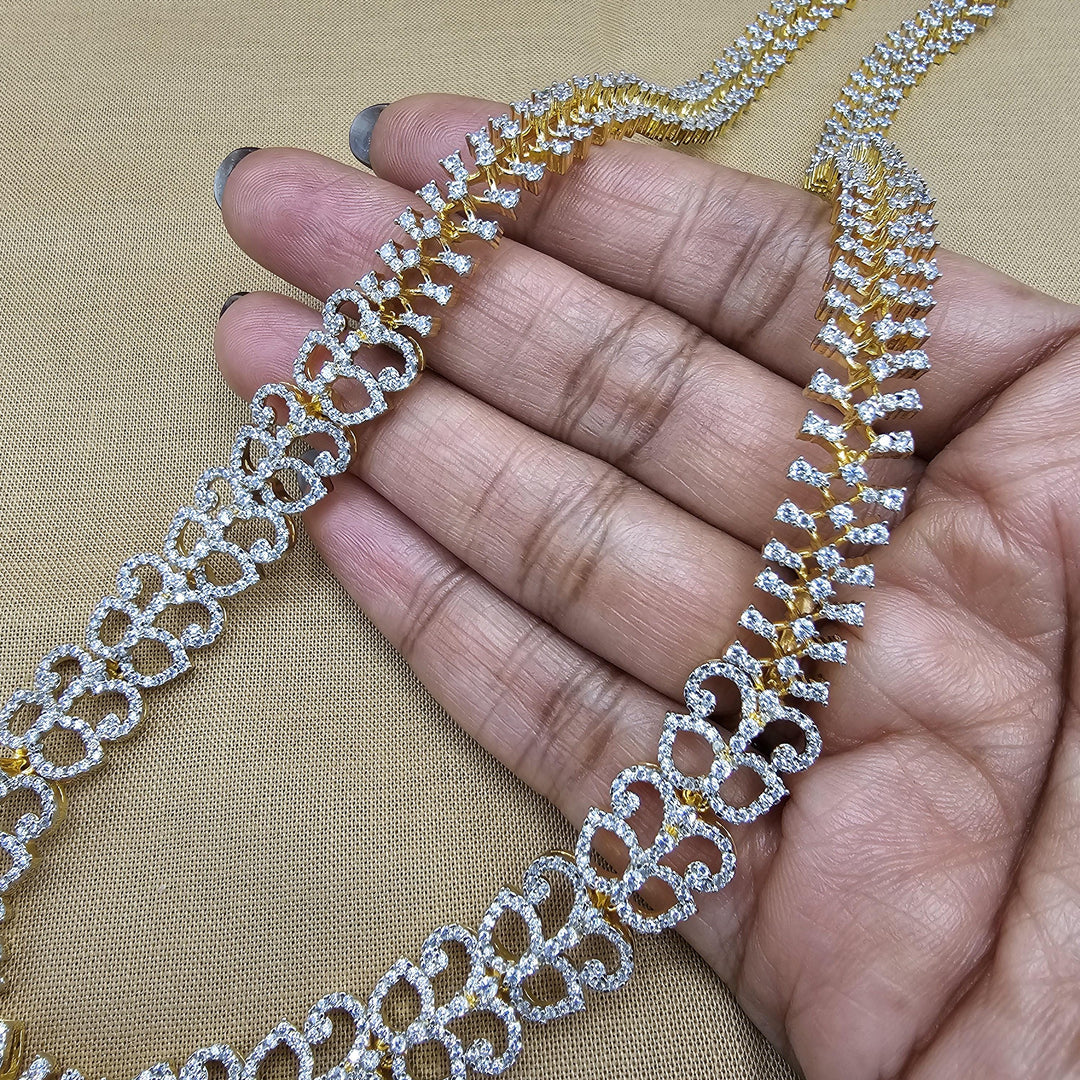 Ruby Long necklace set