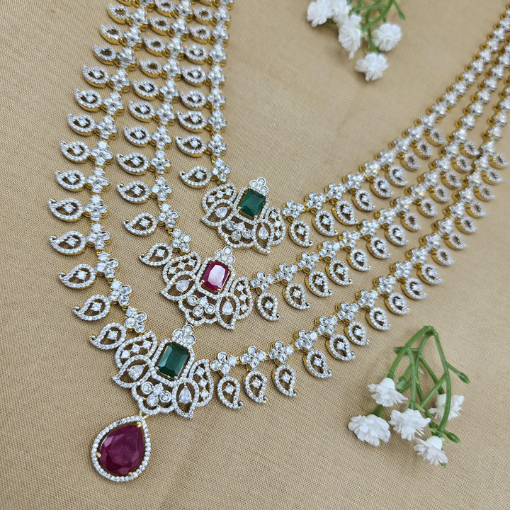 3L diamond rep necklace