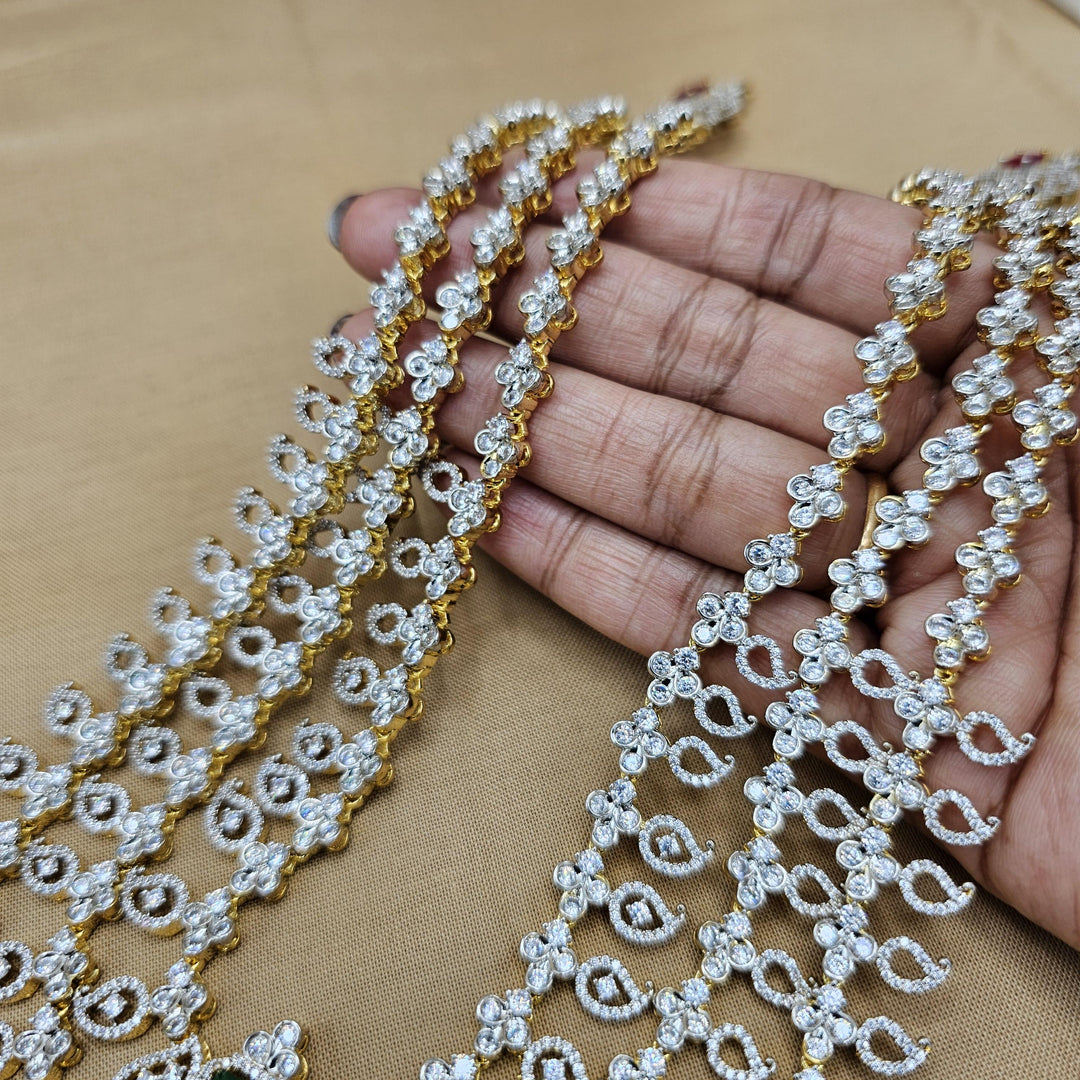 3L diamond rep necklace