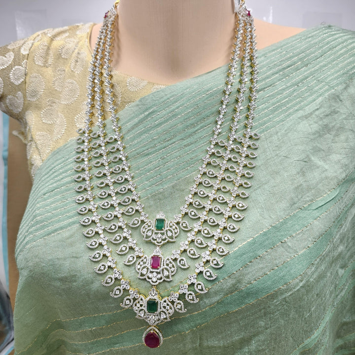 3L diamond rep necklace