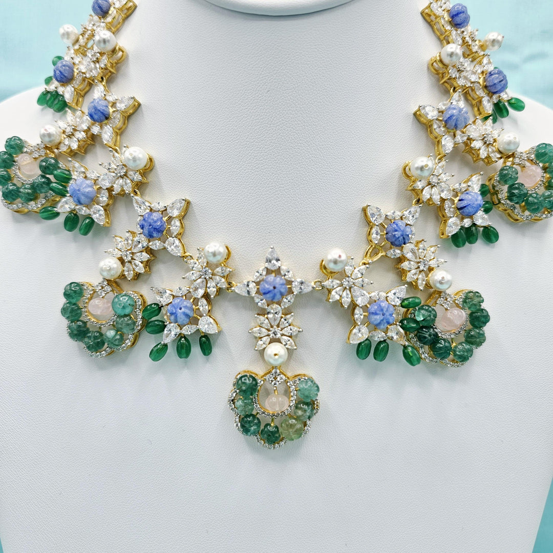 green Pastel color beads set