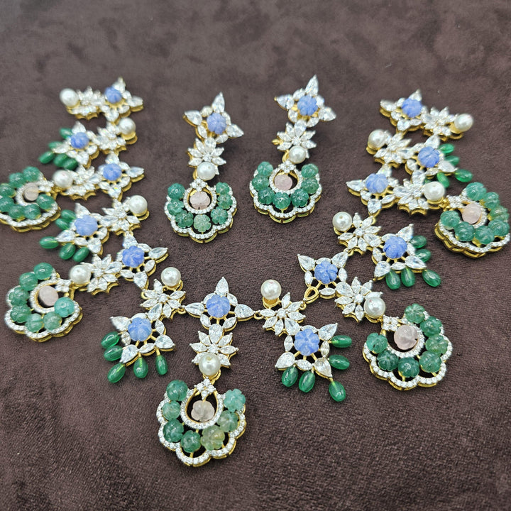 green Pastel color beads set