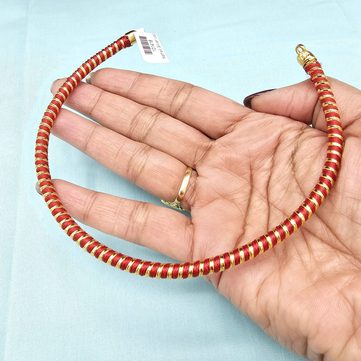 Silver Hasli- Red / Green
