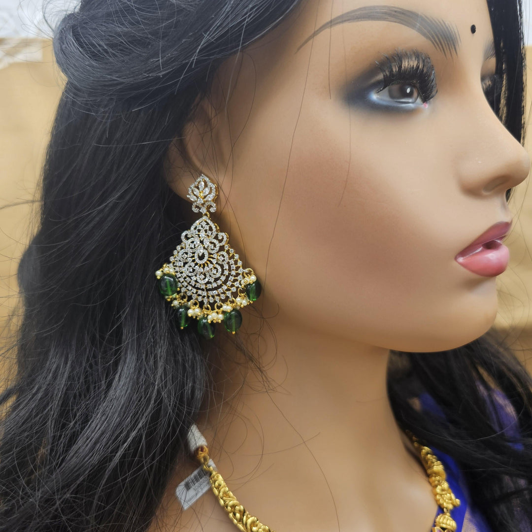 92.5 Diamond Rep earrings