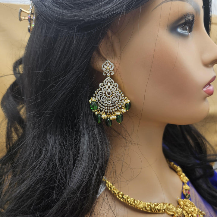 92.5 Diamond Rep earrings