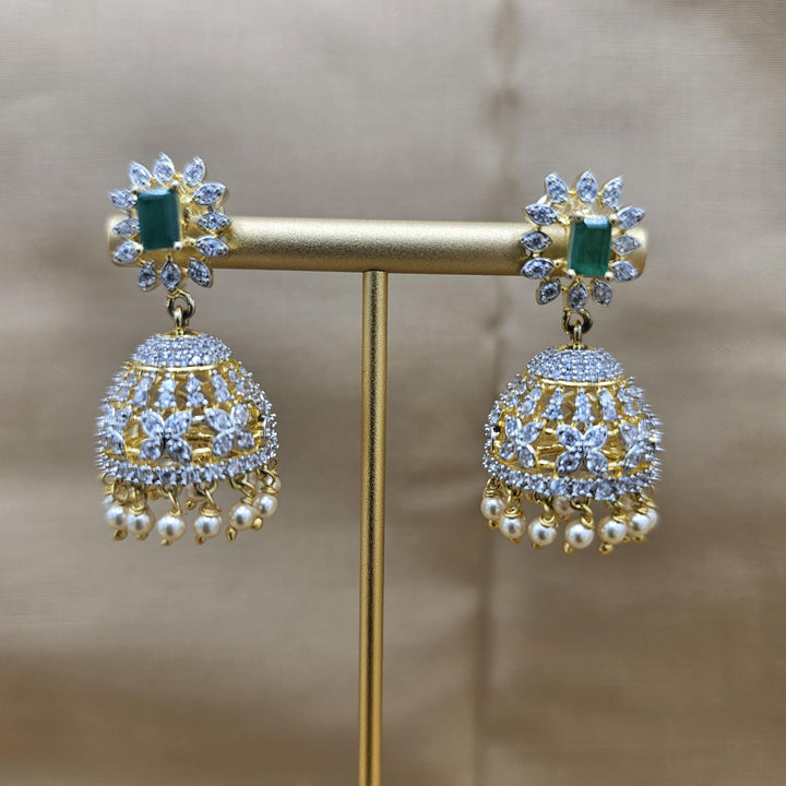 Small Silver Jhumka