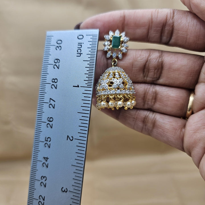 Small Silver Jhumka