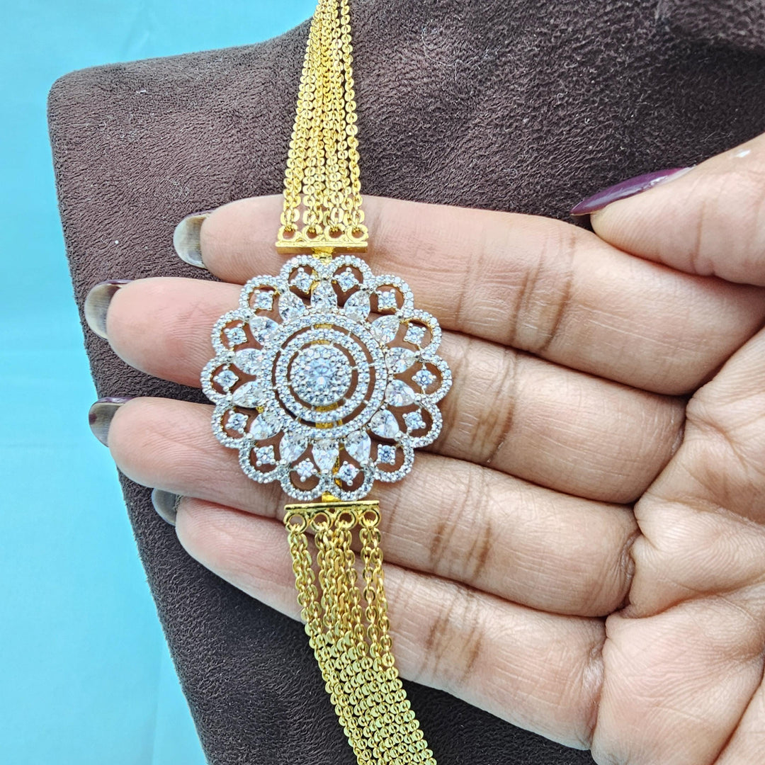 925 8LDiamond side pendant