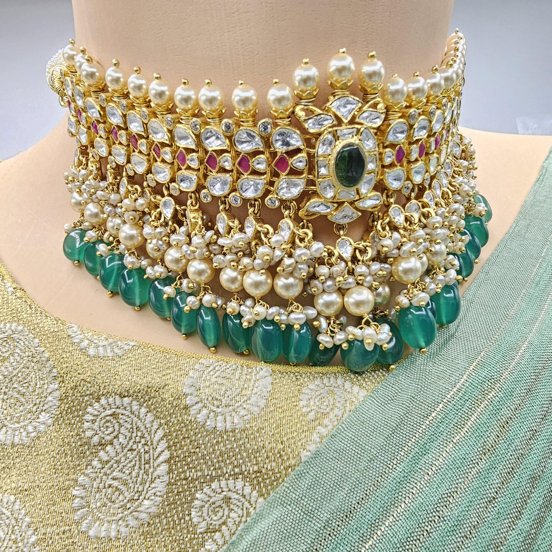 92.5 Moissanite choker set